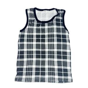 Kate Quinn Plaid Tank Top Size 7Y